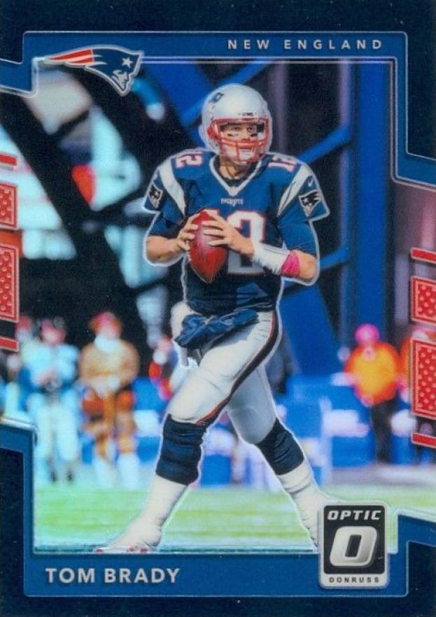 2017 Panini Donruss Optic Tom Brady #1 Football Card