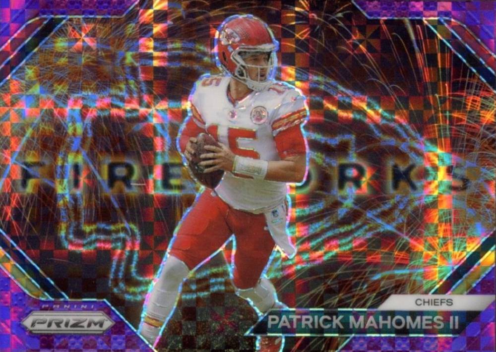 2023 Panini Prizm Fireworks Patrick Mahomes II #F2 Football Card