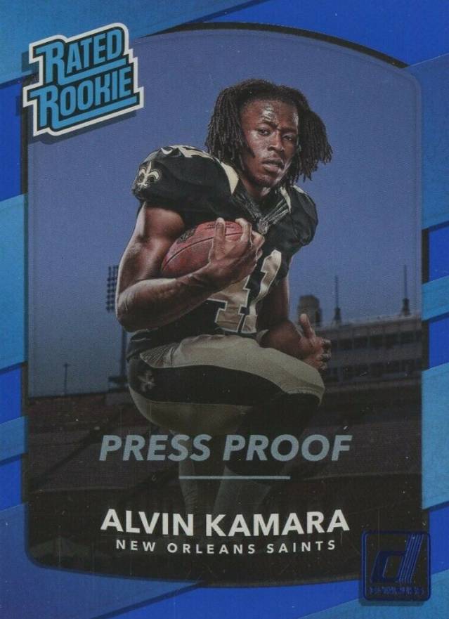 2017 Panini Donruss Alvin Kamara #349 Football Card