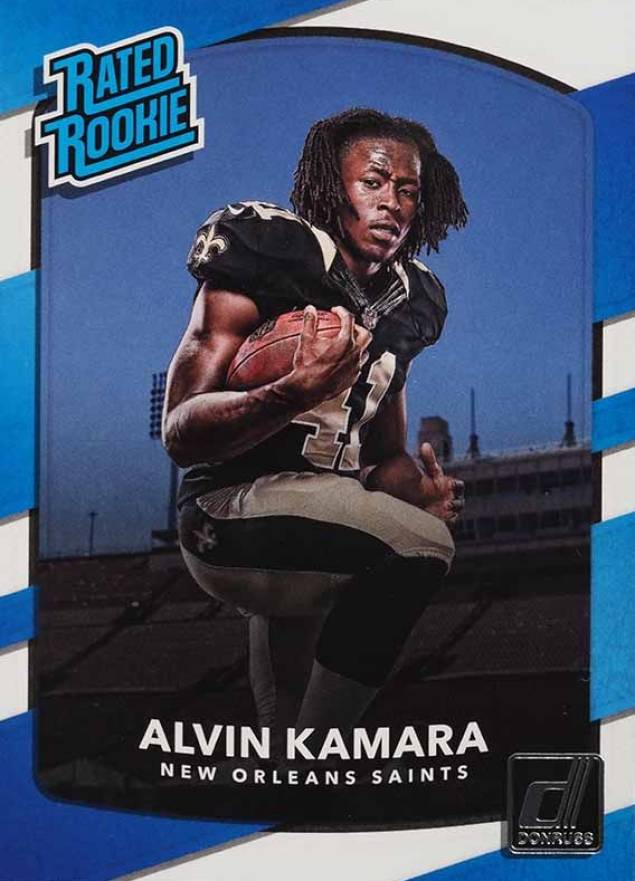 2017 Panini Donruss Alvin Kamara #349 Football Card