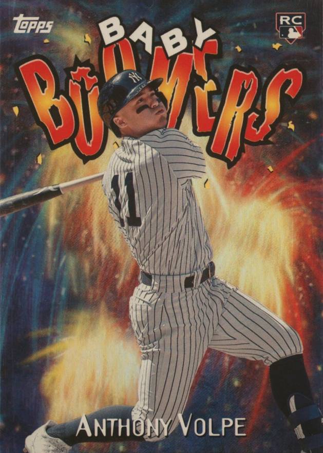 2023 Topps Archives 1998 Baby Boomers Anthony Volpe #98BB16 Baseball Card