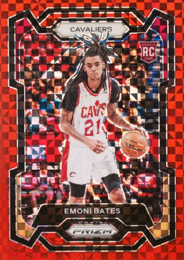 2023 Panini Prizm Emoni Bates #169 Basketball Card