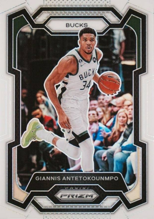 2023 Panini Prizm Giannis Antetokounmpo #103 Basketball Card