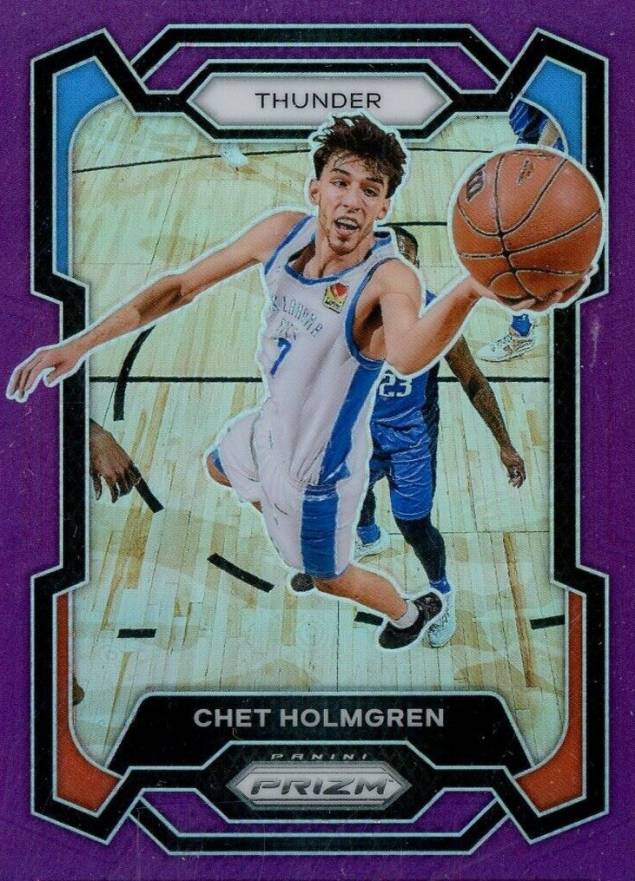 2023 Panini Prizm Chet Holmgren #115 Basketball Card