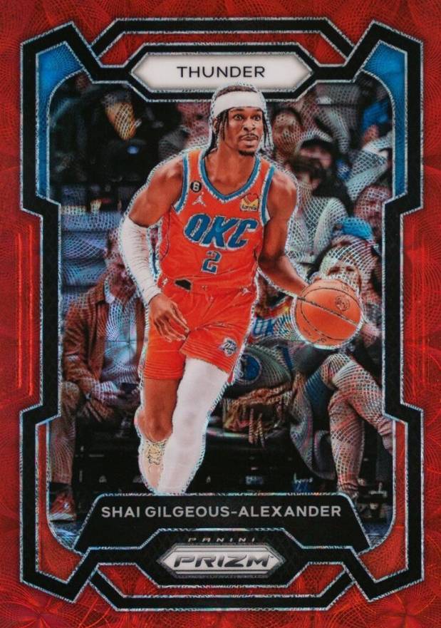 2023 Panini Prizm Shai Gilgeous-Alexander #85 Basketball Card