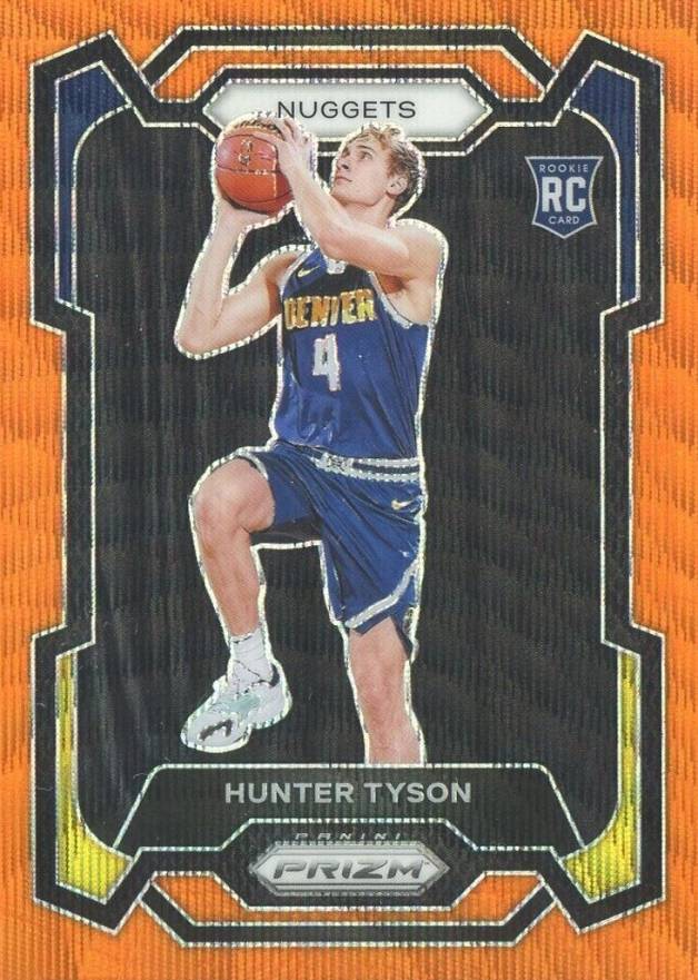 2023 Panini Prizm Hunter Tyson #171 Basketball Card