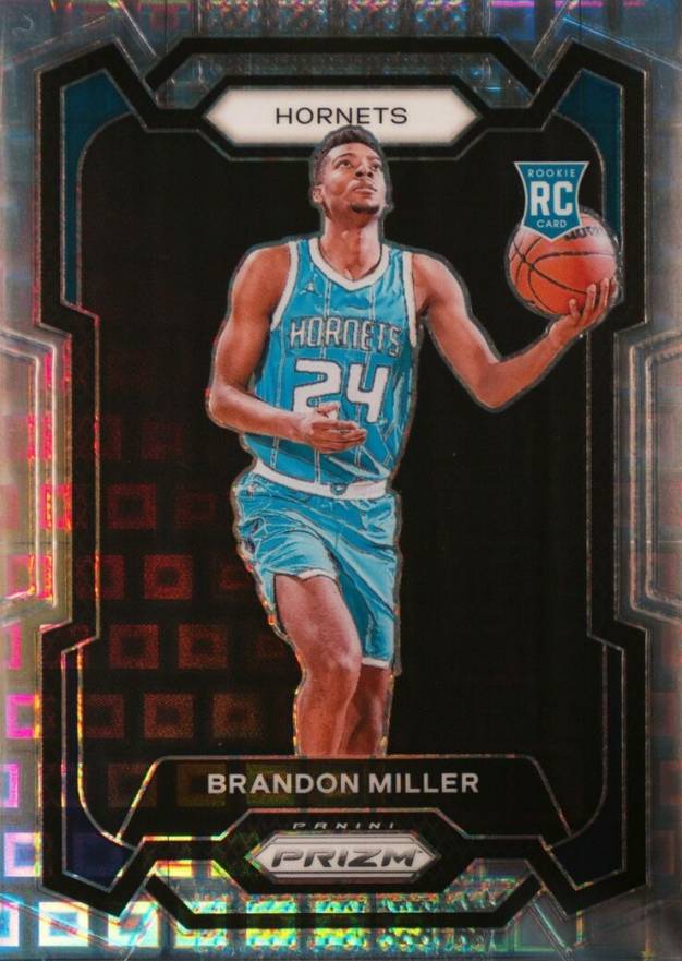 2023 Panini Prizm Brandon Miller #152 Basketball Card