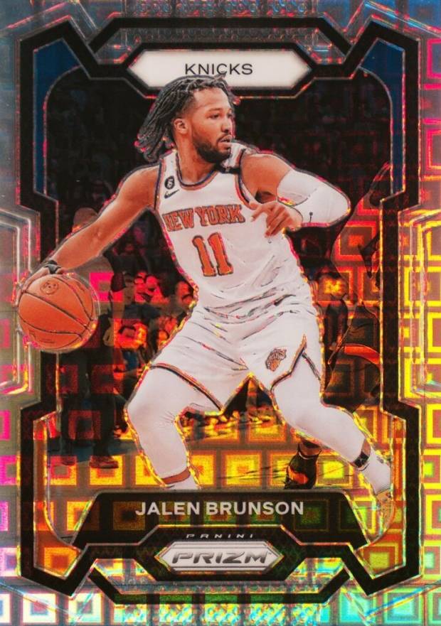 2023 Panini Prizm Jalen Brunson #9 Basketball Card