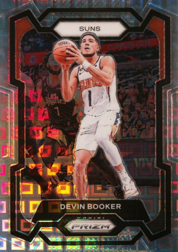 2023 Panini Prizm Devin Booker #58 Basketball Card