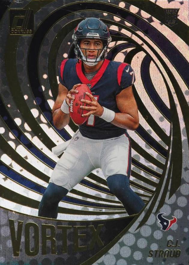 2023 Panini Donruss Vortex CJ Stroud #VOR17 Football Card