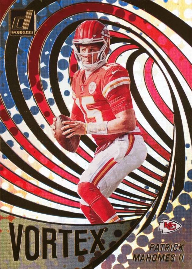 2023 Panini Donruss Vortex Patrick Mahomes II #VOR1 Football Card