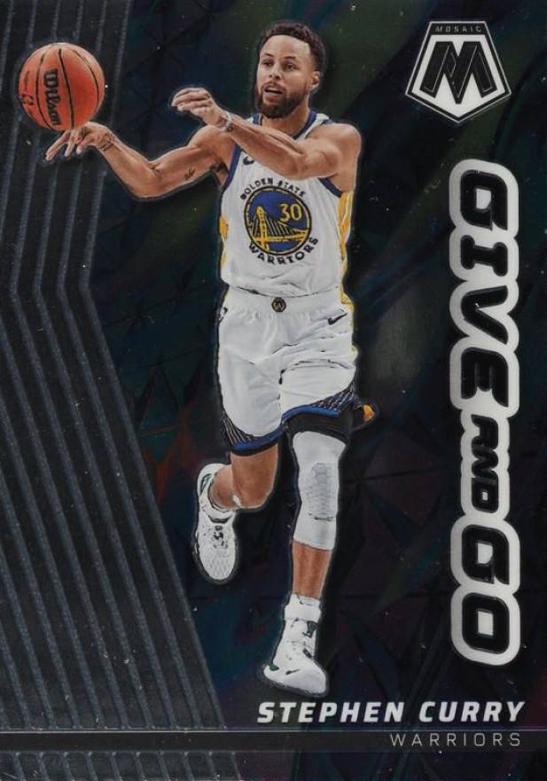 2022 Panini Mosaic Give and Go Stephen Curry #11 Basketball Card