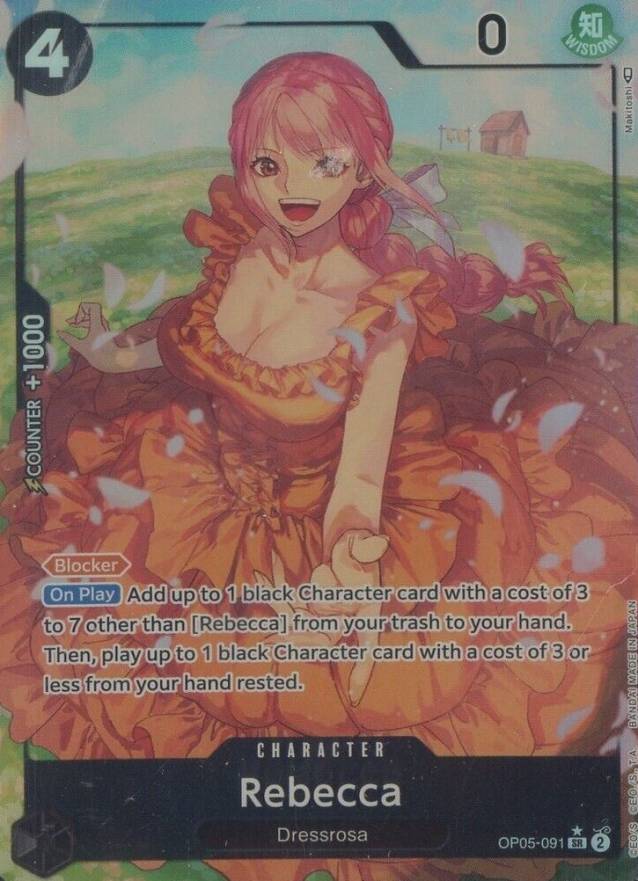 2023 One Piece Awakening of the New Era Rebecca #091 TCG Card