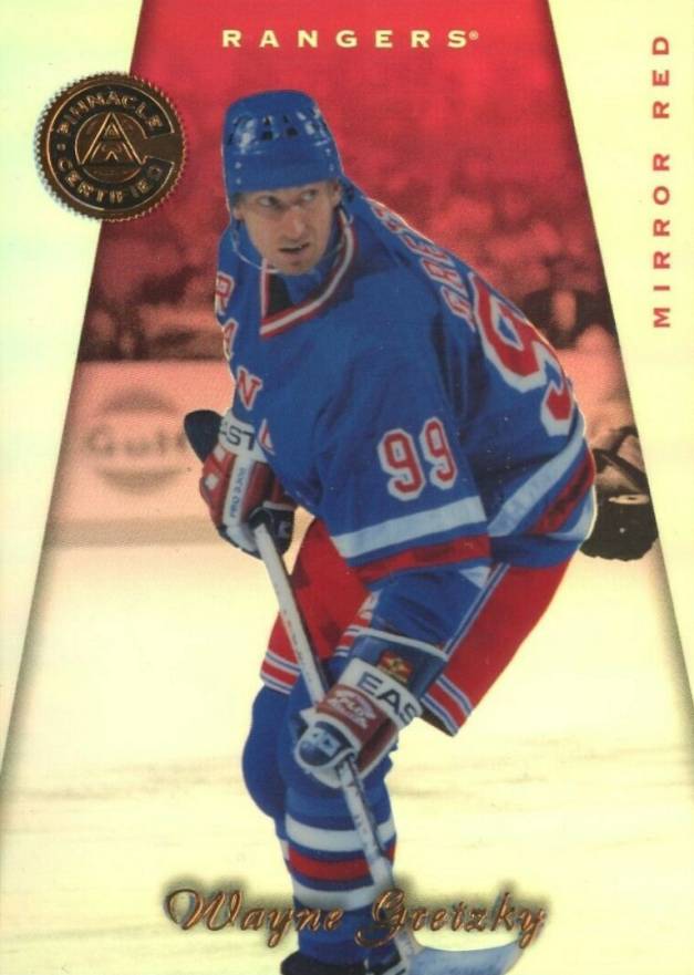 1997 Pinnacle Certified Wayne Gretzky #100 Hockey Card