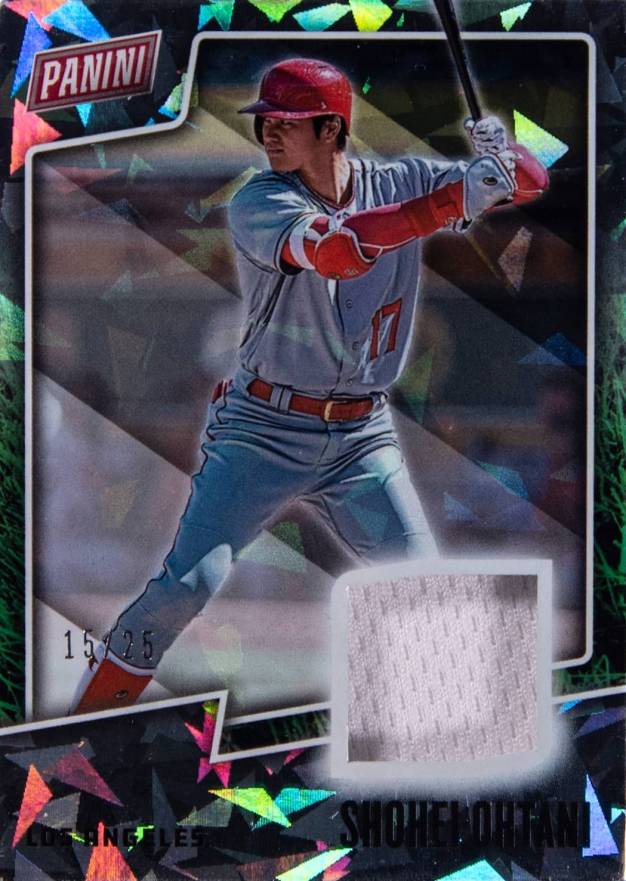 2019 Panini Father's Day Memorabilia Shohei Ohtani #SO Baseball Card