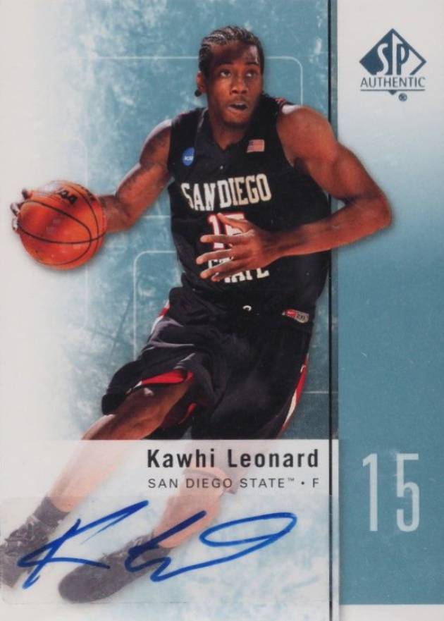 2011 SP Authentic Kawhi Leonard #27 Basketball Card