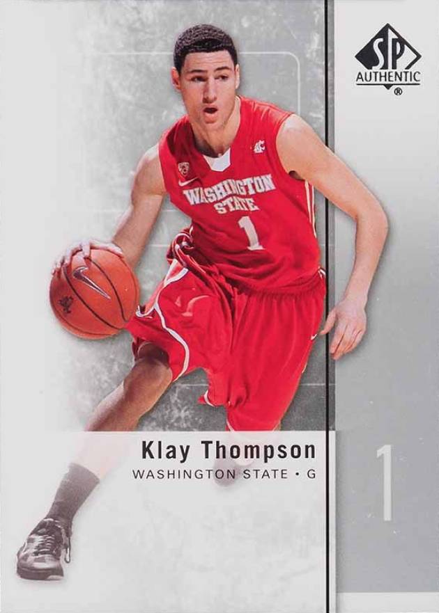 2011 SP Authentic Klay Thompson #23 Basketball Card