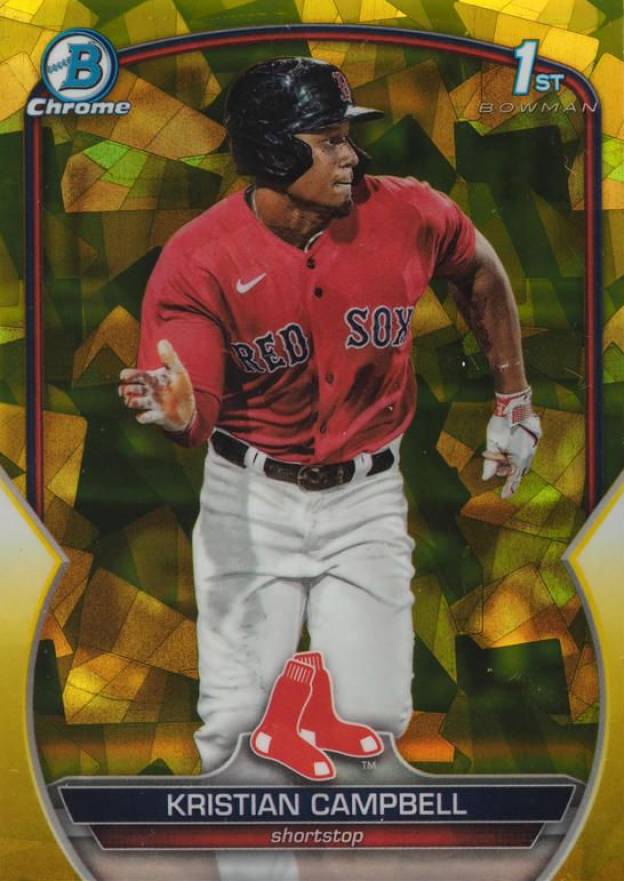 2023 Bowman Draft Sapphire Edition Kristian Campbell #BDC125 Baseball Card