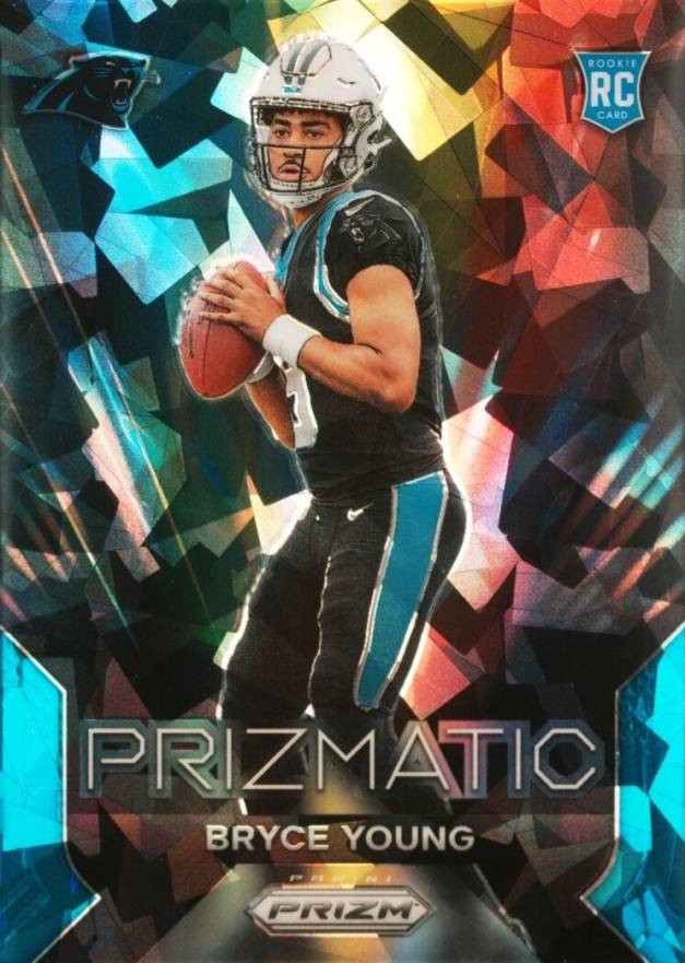 2023 Panini Prizm Prizmatic Bryce Young #4 Football Card