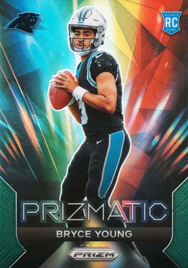 2023 Panini Prizm Prizmatic Bryce Young #4 Football Card