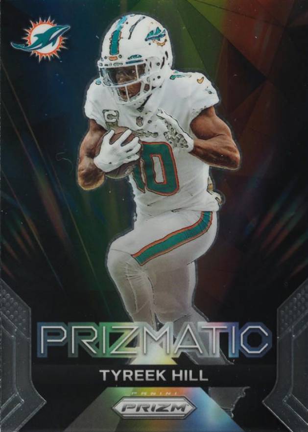 2023 Panini Prizm Prizmatic Tyreek Hill #13 Football Card