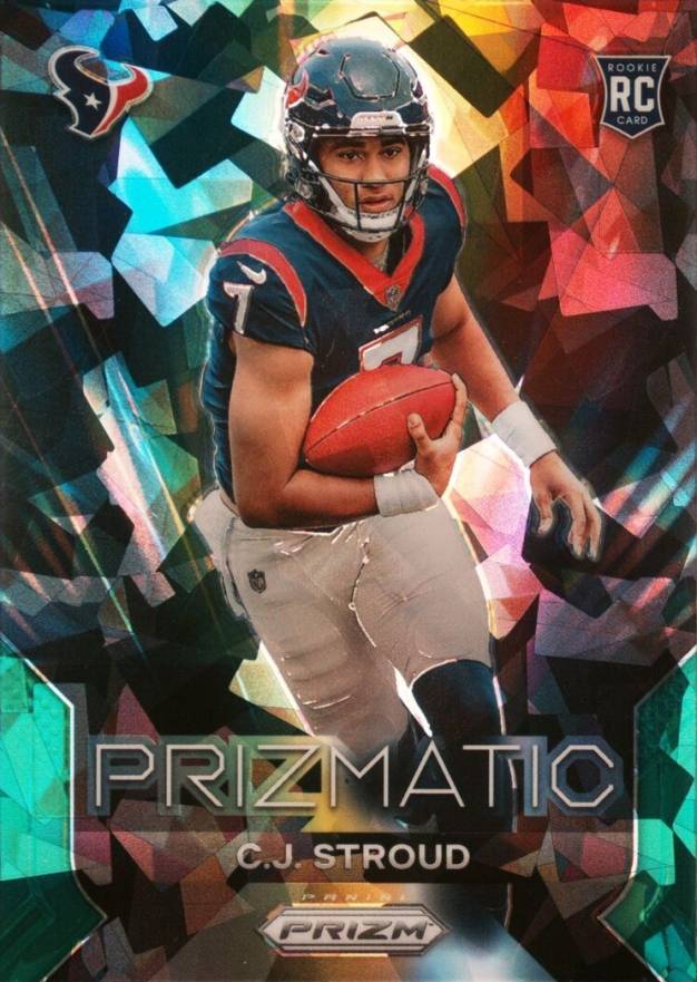 2023 Panini Prizm Prizmatic CJ Stroud #6 Football Card