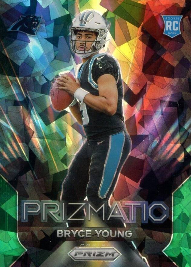 2023 Panini Prizm Prizmatic Bryce Young #4 Football Card