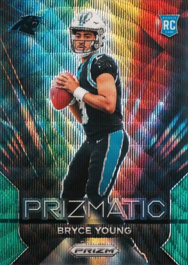 2023 Panini Prizm Prizmatic Bryce Young #4 Football Card