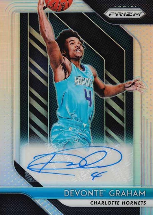 2018 Panini Prizm Rookie Signatures Devonte' Graham #RSDGR Basketball Card