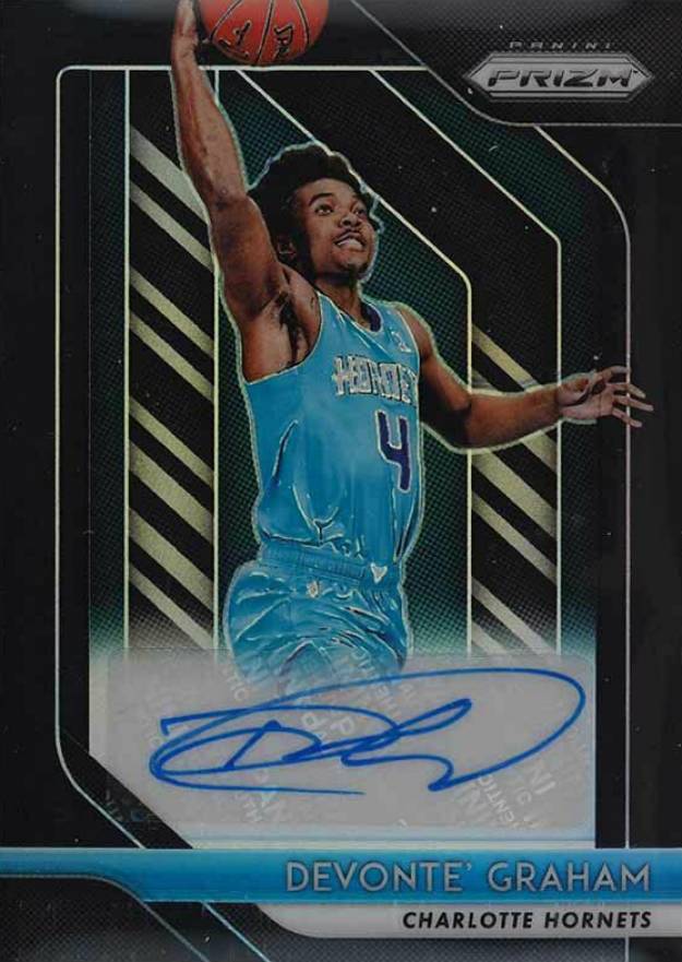 2018 Panini Prizm Rookie Signatures DeVonte Graham #RSDGR Basketball Card