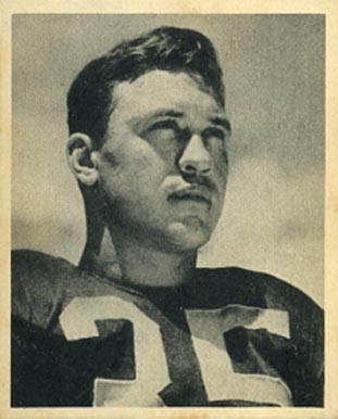 1948 Bowman Bill Dudley #80 Football Card