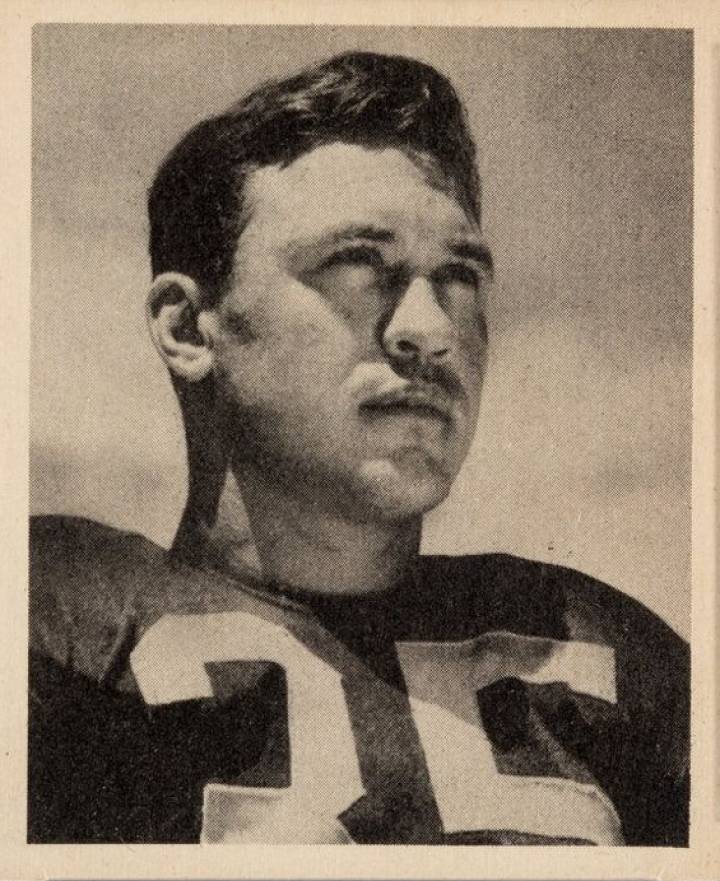 1948 Bowman Bill Dudley #80 Football Card