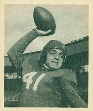 1948 Bowman Paul Governali #28 Football Card