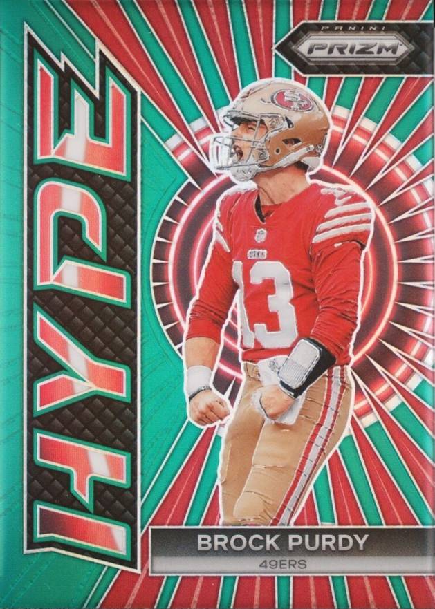 2023 Panini Prizm Hype Brock Purdy #H2 Football Card