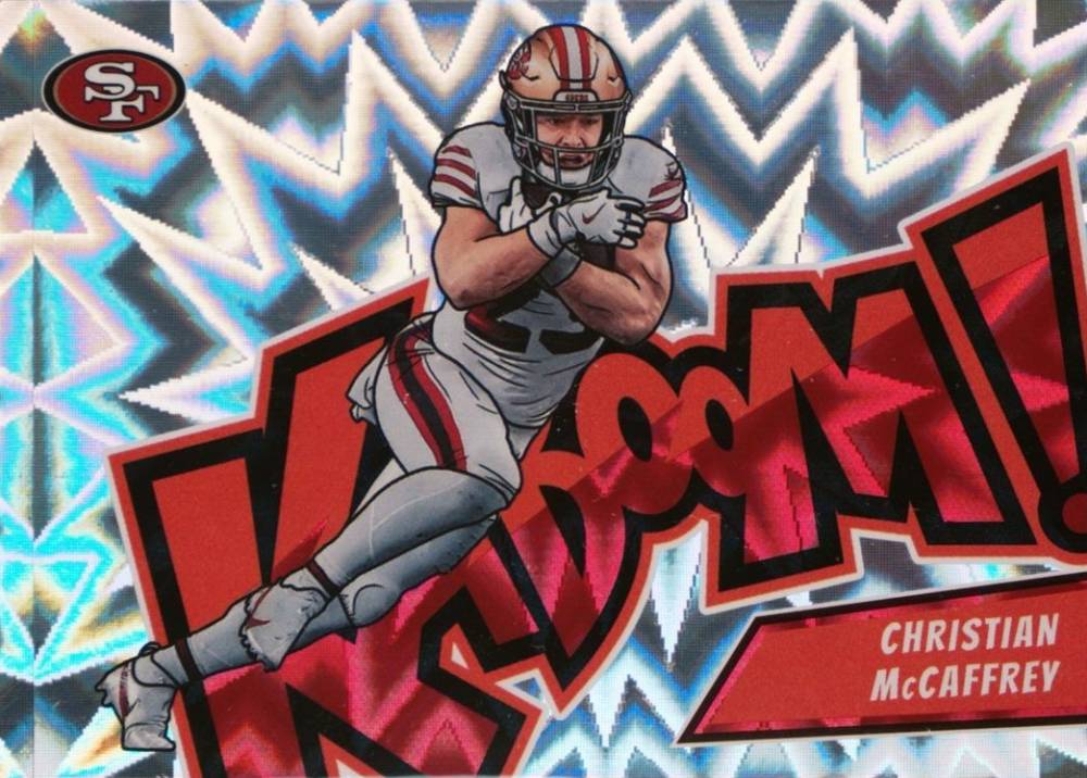 2023 Panini Absolute Kaboom! Horizontal Christian McCaffrey #6 Football Card