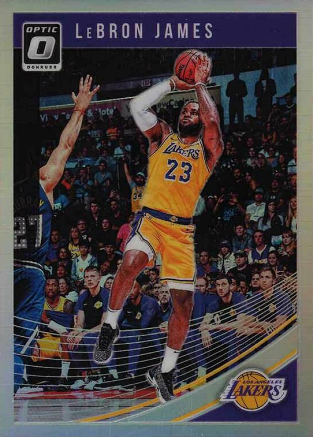 2018 Panini Donruss Optic LeBron James #94 Basketball Card