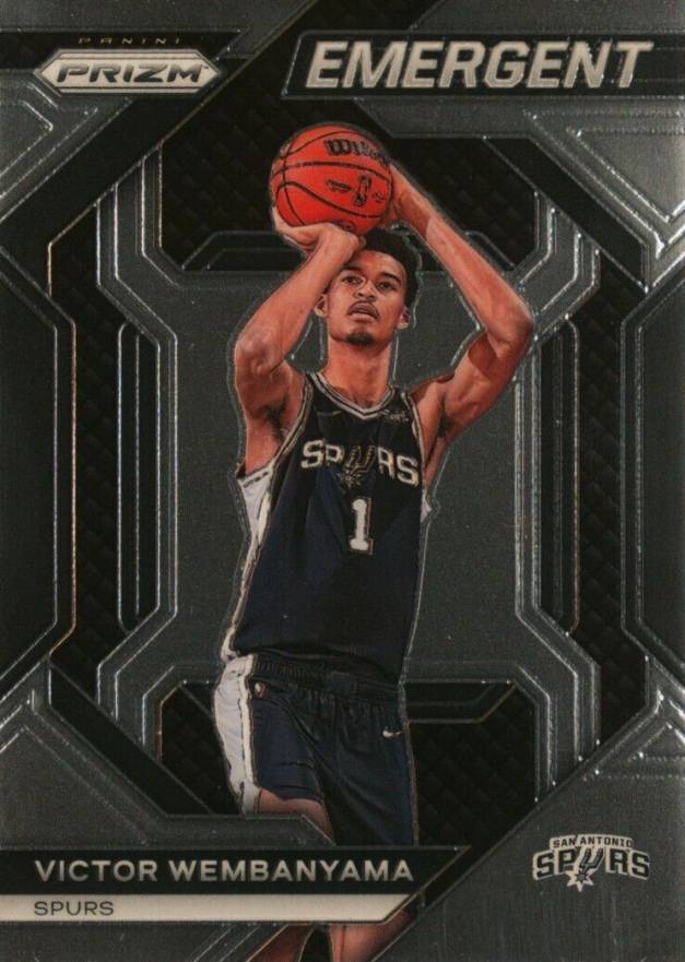 2023 Panini Prizm Emergent Victor Wembanyama #12 Basketball Card