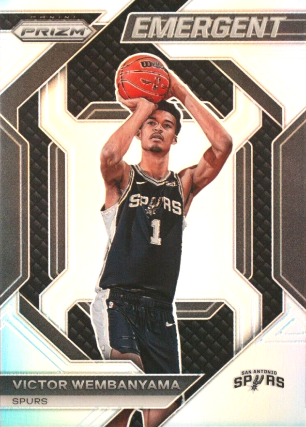 2023 Panini Prizm Emergent Victor Wembanyama #12 Basketball Card