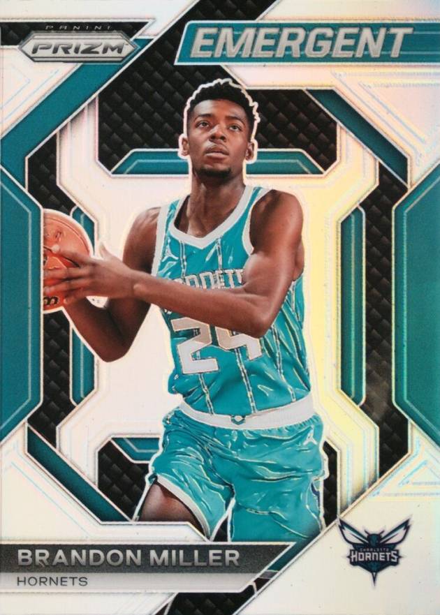 2023 Panini Prizm Emergent Brandon Miller #17 Basketball Card