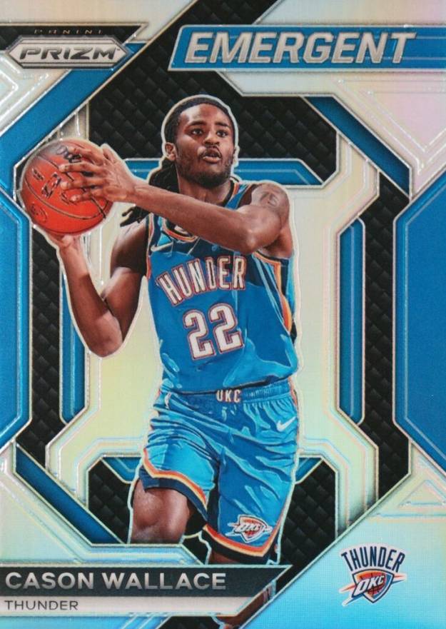 2023 Panini Prizm Emergent Cason Wallace #29 Basketball Card