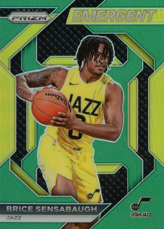 2023 Panini Prizm Emergent Brice Sensabaugh #6 Basketball Card