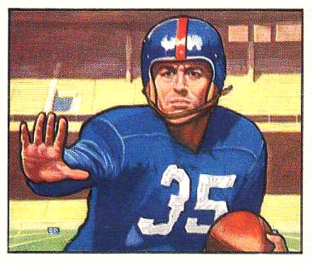 1950 Bowman Gene Roberts #141 Football Card