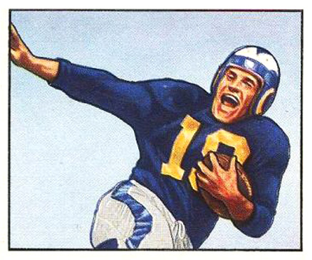 1950 Bowman Tom Kalmanir #125 Football Card