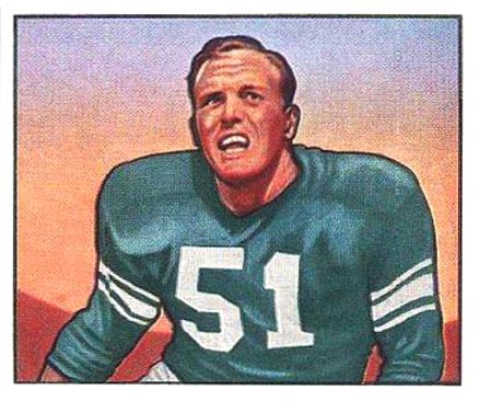 1950 Bowman Joe Watson #110 Football Card