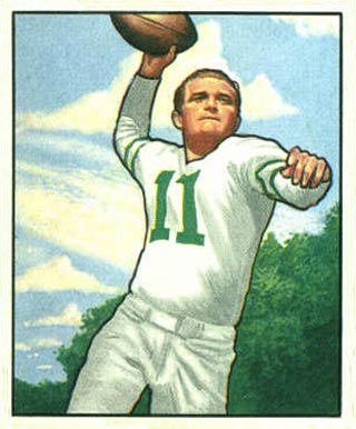 1950 Bowman Tommy Thompson #95 Football Card