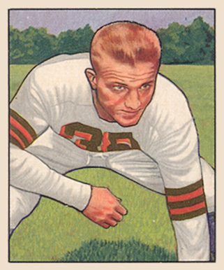 1950 Bowman Jim Martin #44 Football Card