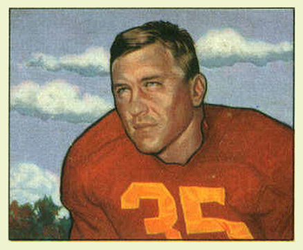 1950 Bowman Bill Dudley #29 Football Card