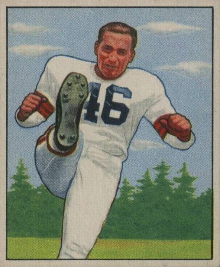 1950 Bowman Lou Groza #6 Football Card