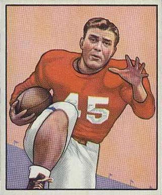 1950 Bowman Eddie Price #105 Football Card