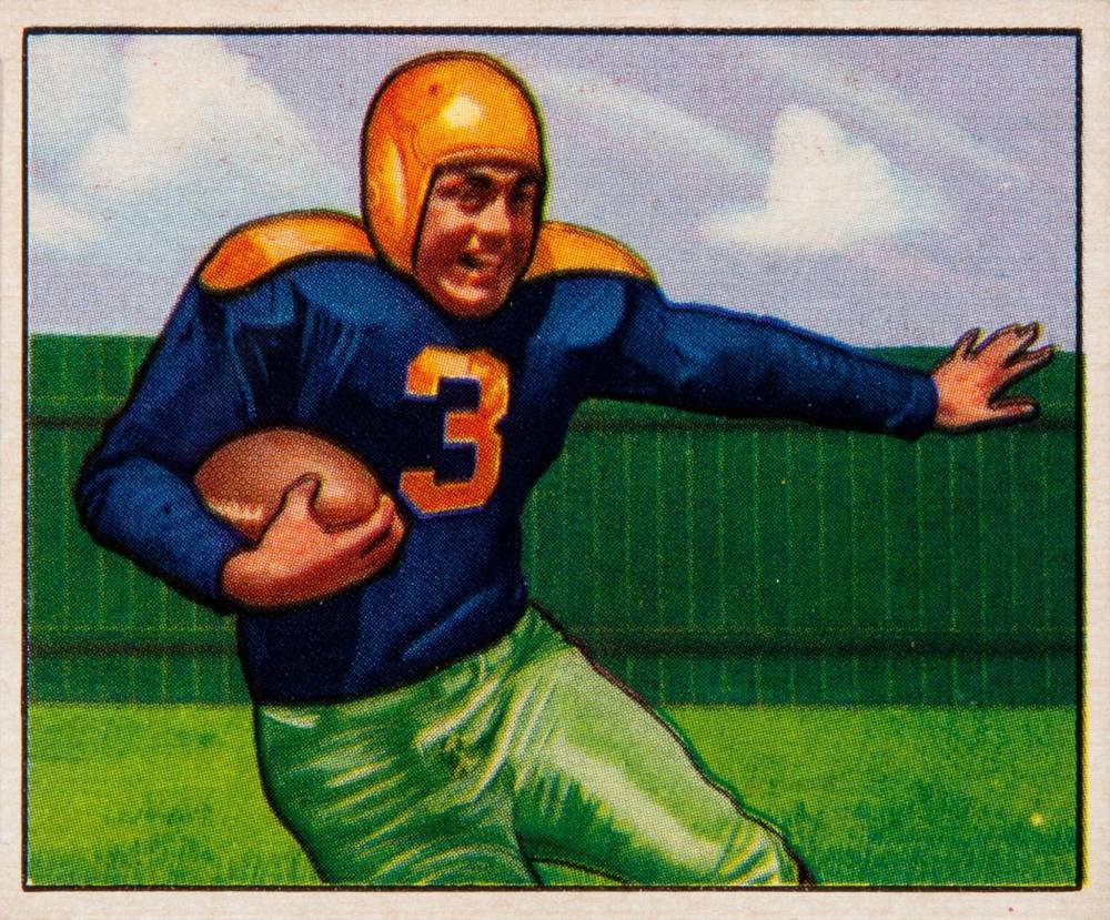 1950 Bowman Tony Canadeo #9 Football Card